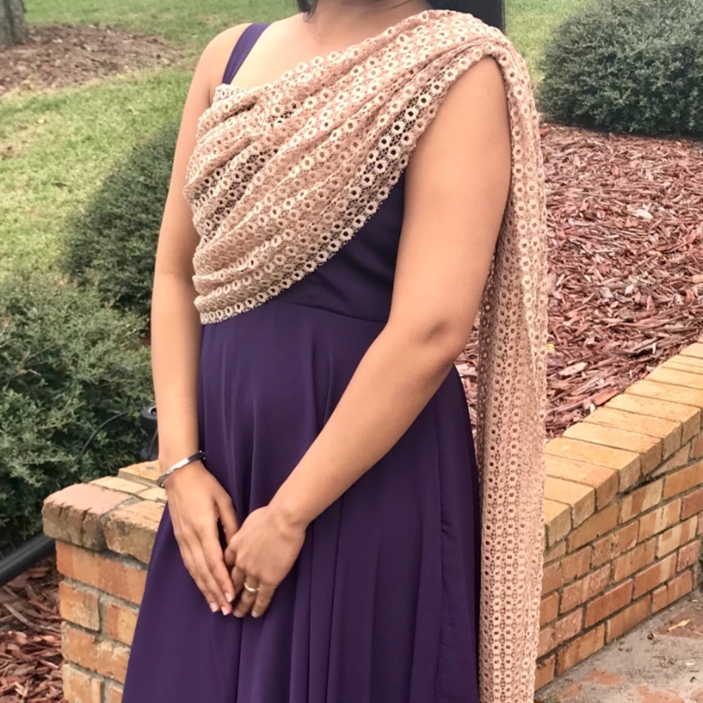 Bollywood style drap long gown!